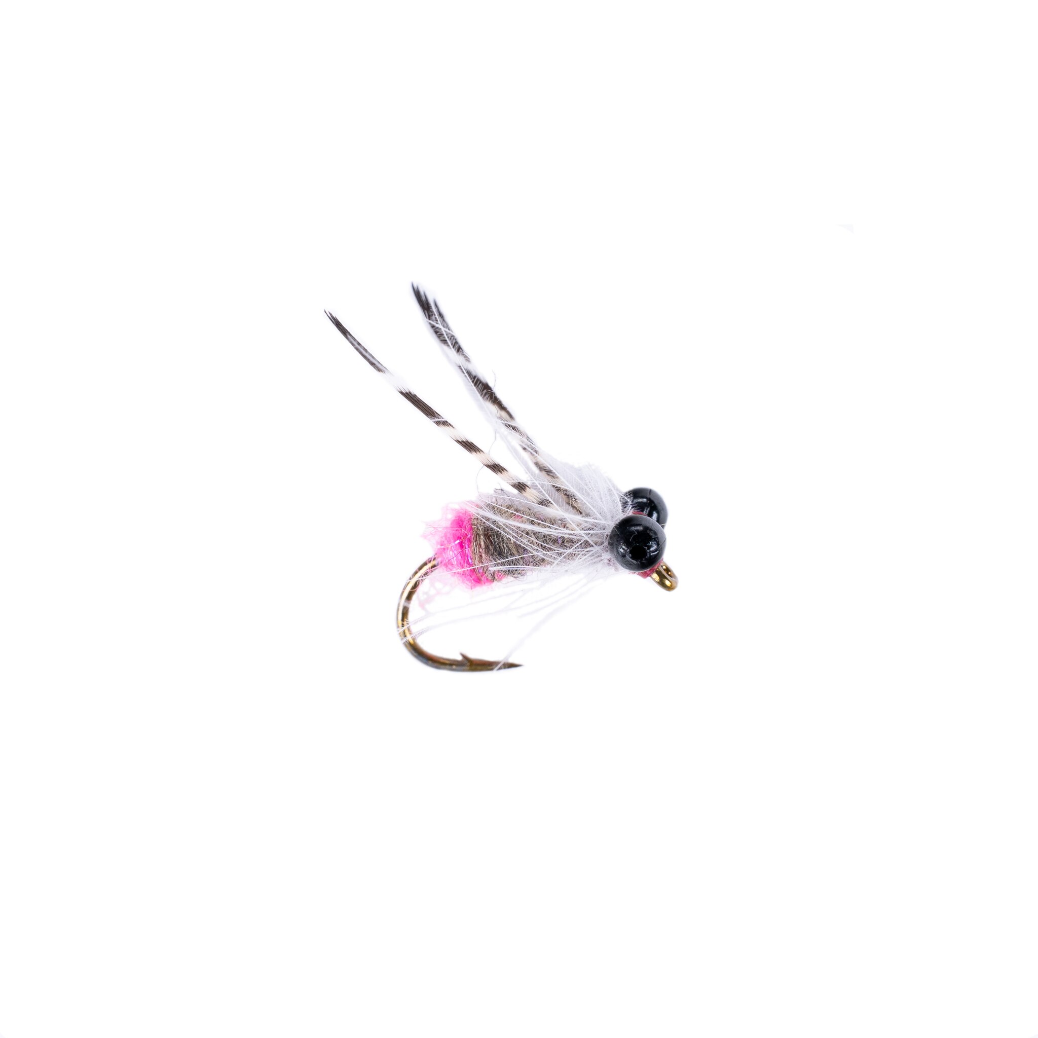 Dragon Tail Streamer – A dynamic bass fishing fly with a poly-based synthetic tail and UV Pearl body, designed for weed bed fishing and enticing aggressive strikes.
