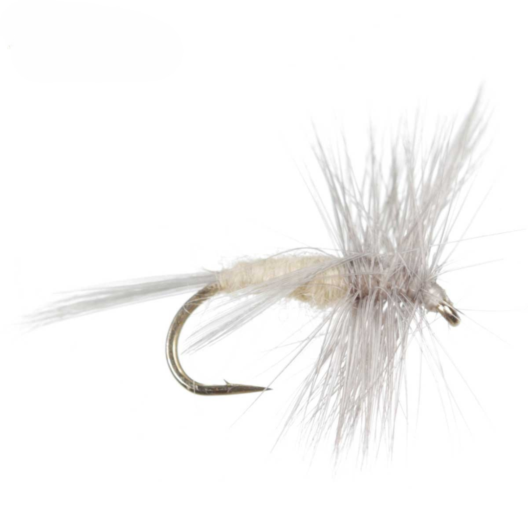 Pale Morning Dun dry fly – bulk dozen pack for PMD trout hatch fishing