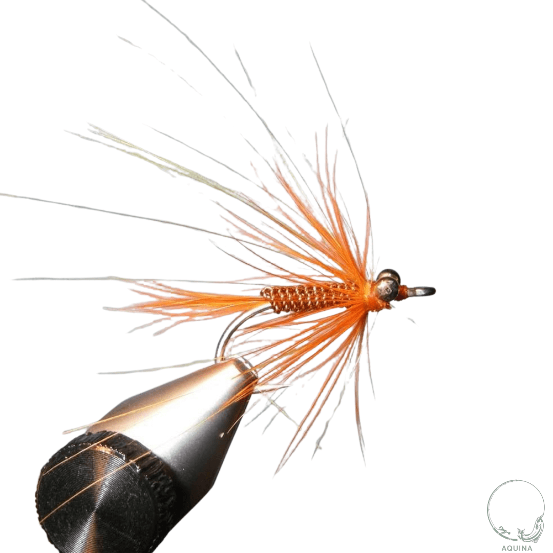 CDC Mayfly Emerger Fly – #14 sizes, ideal for trout fishing.