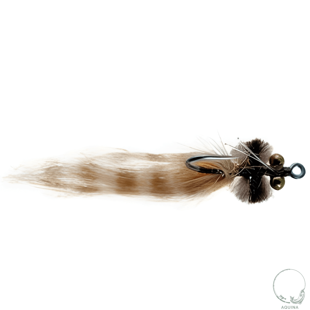 Hand-tied Adams Parachute dry fly with white post