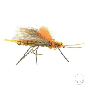 Morrish Fluttering Stone Golden Foam Stonefly Dry Fly for Trout – Wholesale Fishing Flies by the Dozen