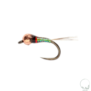 Red Neck Gasolina Perdigon Nymph Euro Nymph Fly for Trout