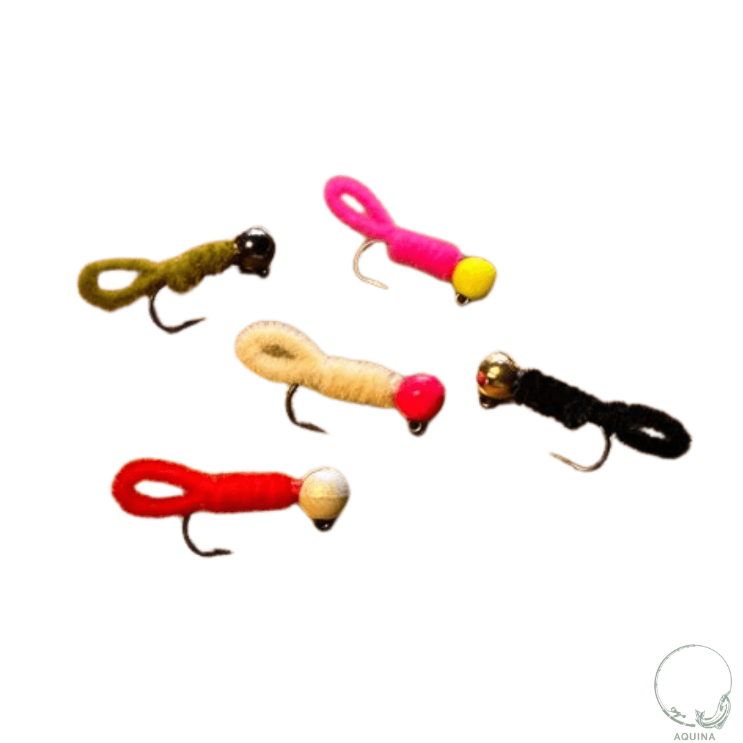 Sexy Walt Worm Tungsten Fly by Aquinaflies – Wholesale, Bulk & Custom Orders